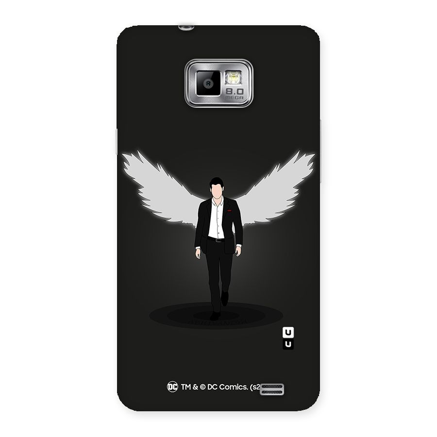 Lucifer Minimalistic Archangel Art Back Case for Galaxy S2
