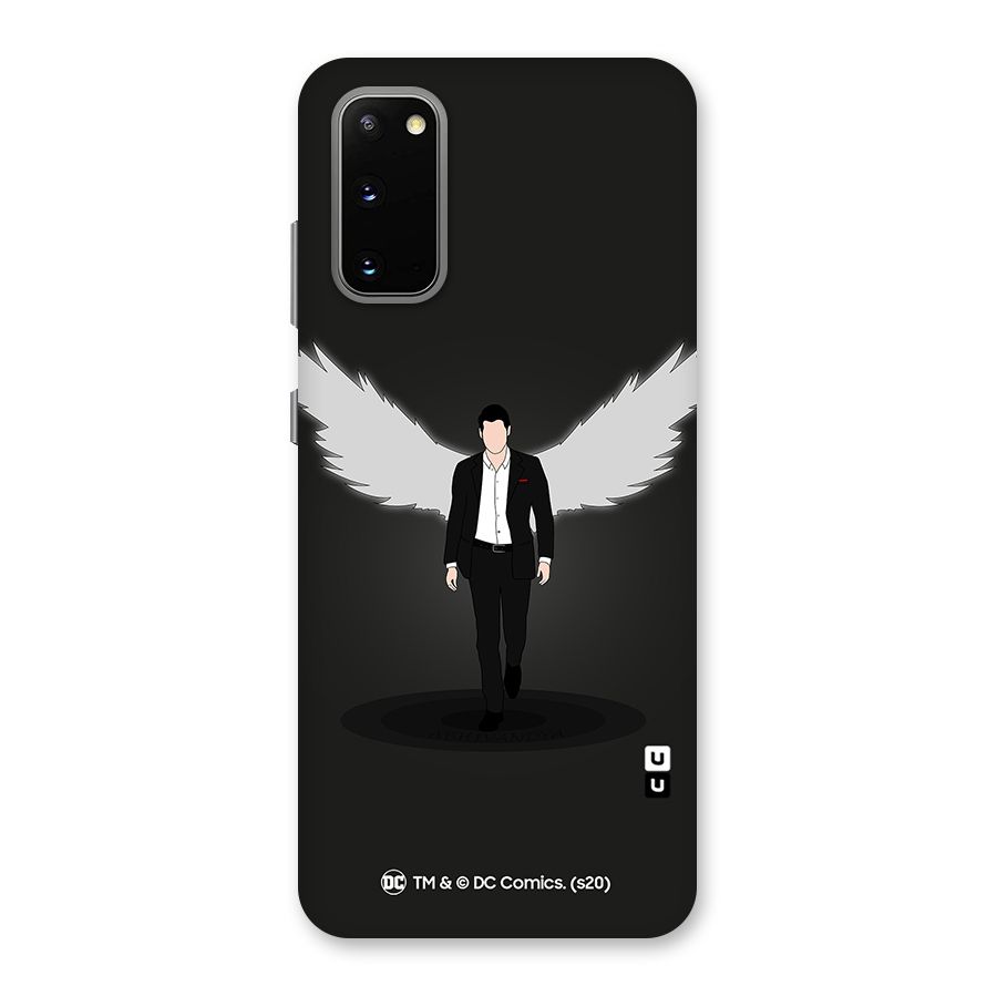 Lucifer Minimalistic Archangel Art Back Case for Galaxy S20