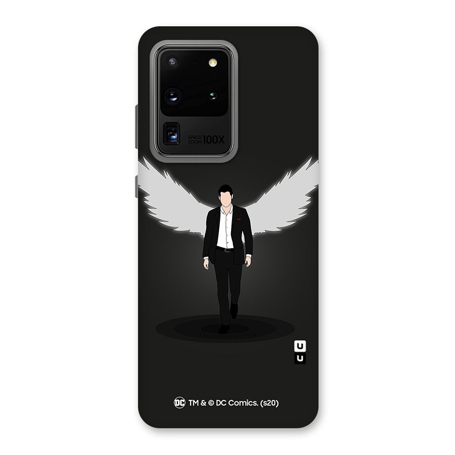 Lucifer Minimalistic Archangel Art Back Case for Galaxy S20 Ultra