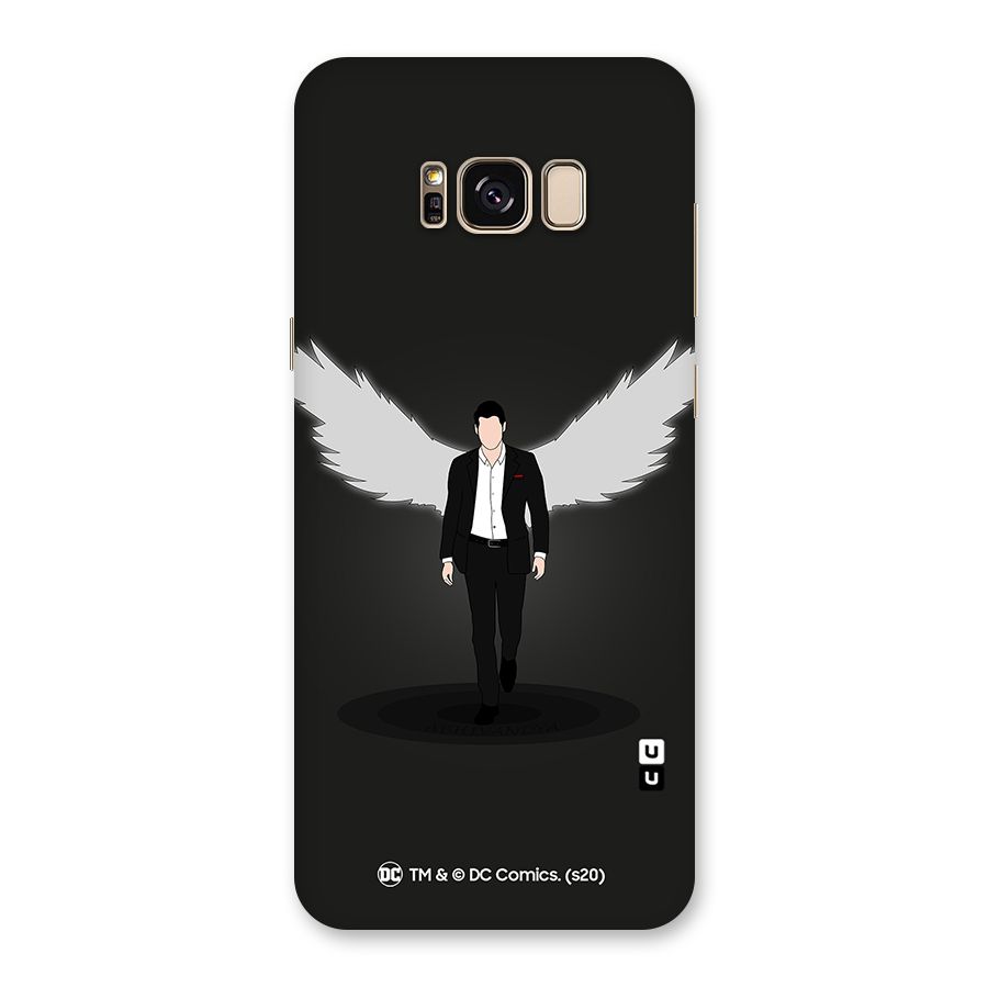 Lucifer Minimalistic Archangel Art Back Case for Galaxy S8 Plus