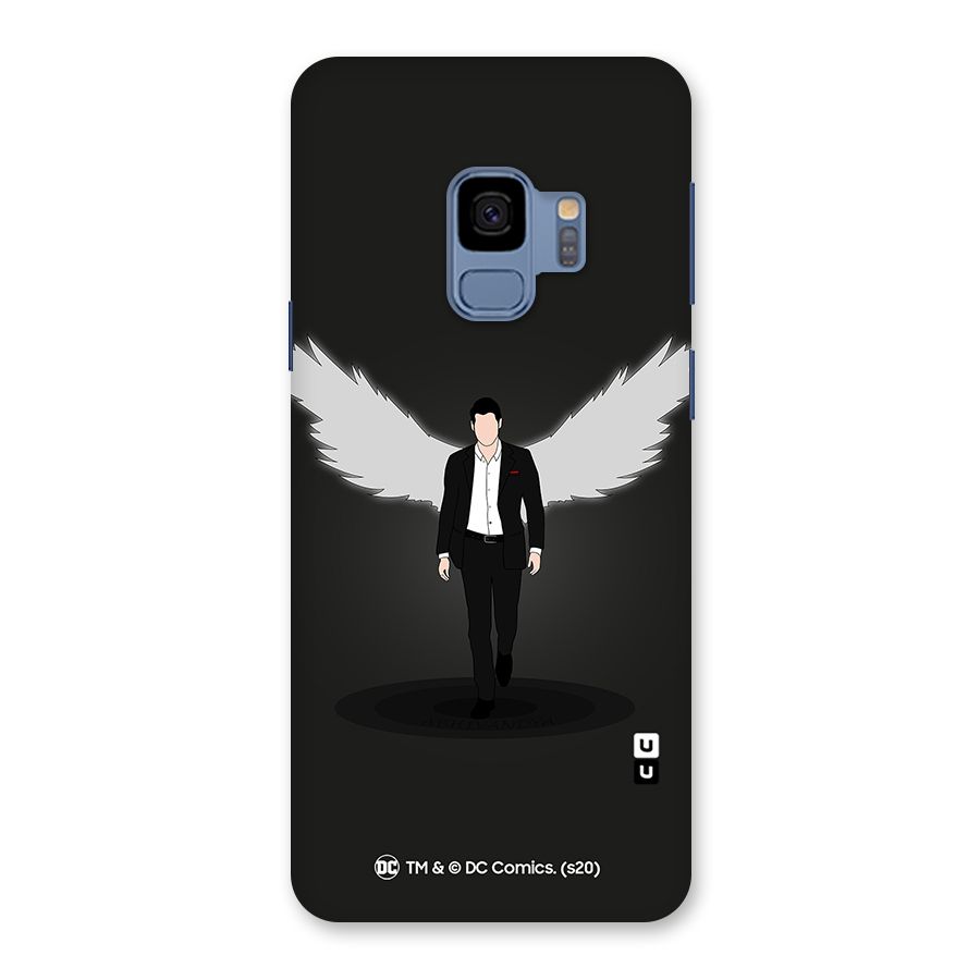 Lucifer Minimalistic Archangel Art Back Case for Galaxy S9
