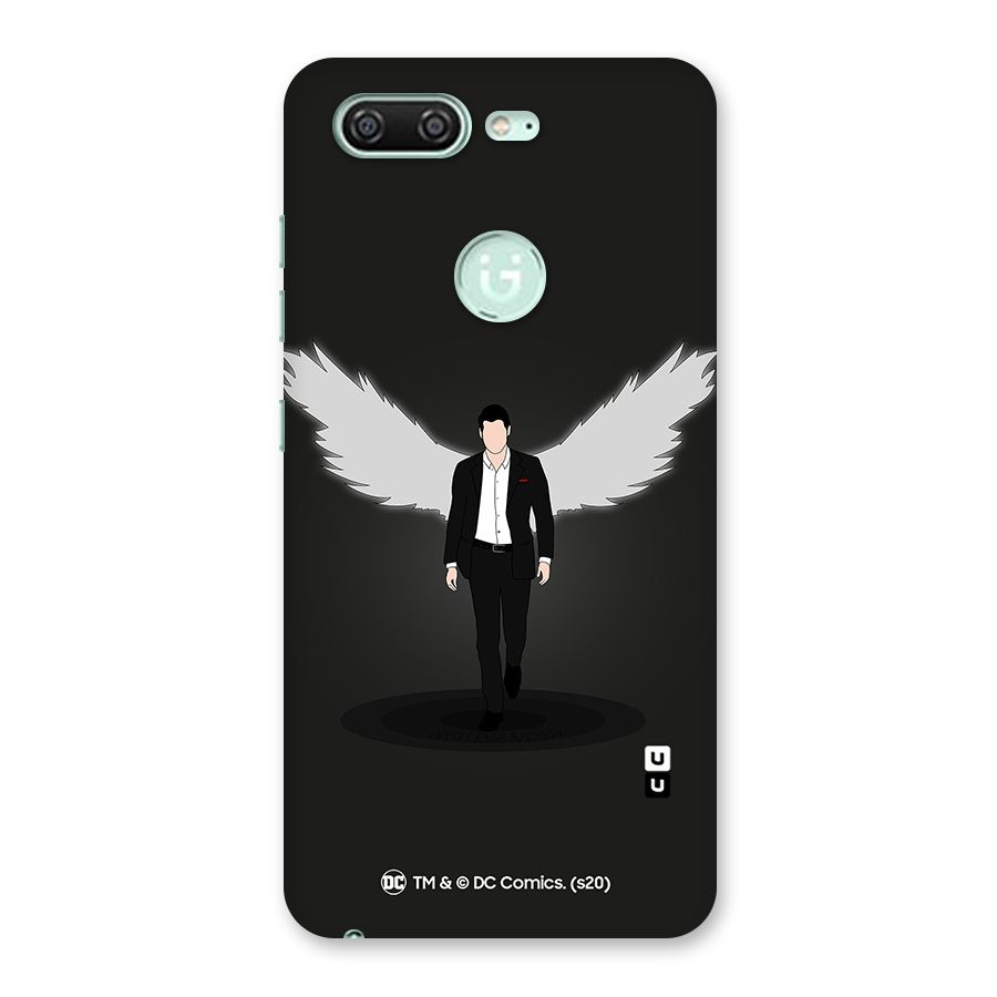Lucifer Minimalistic Archangel Art Back Case for Gionee S10