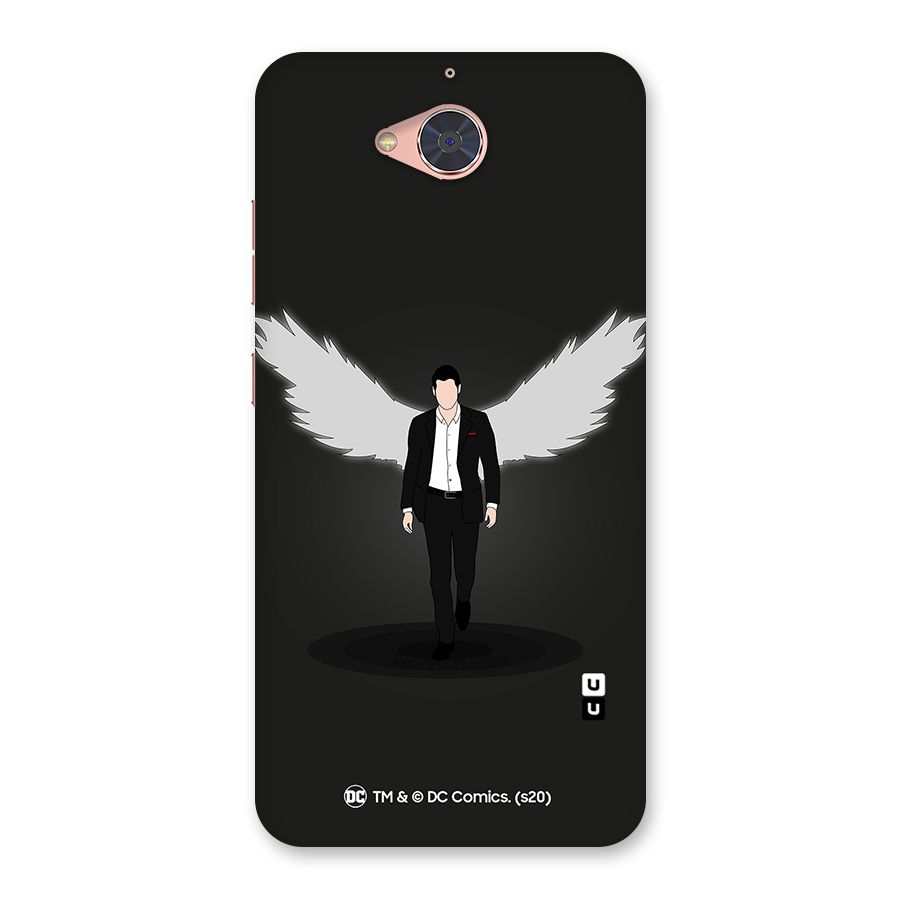 Lucifer Minimalistic Archangel Art Back Case for Gionee S6 Pro