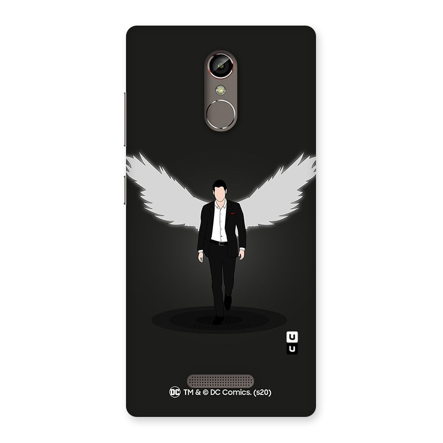 Lucifer Minimalistic Archangel Art Back Case for Gionee S6s