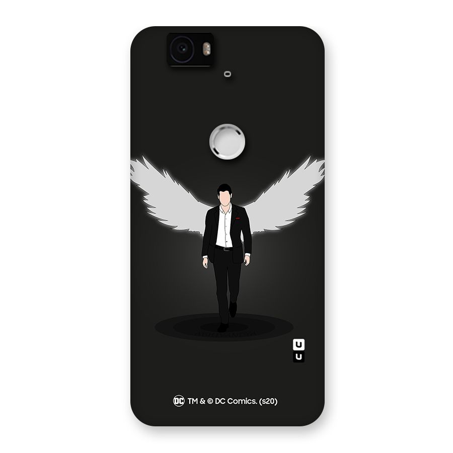 Lucifer Minimalistic Archangel Art Back Case for Google Nexus-6P