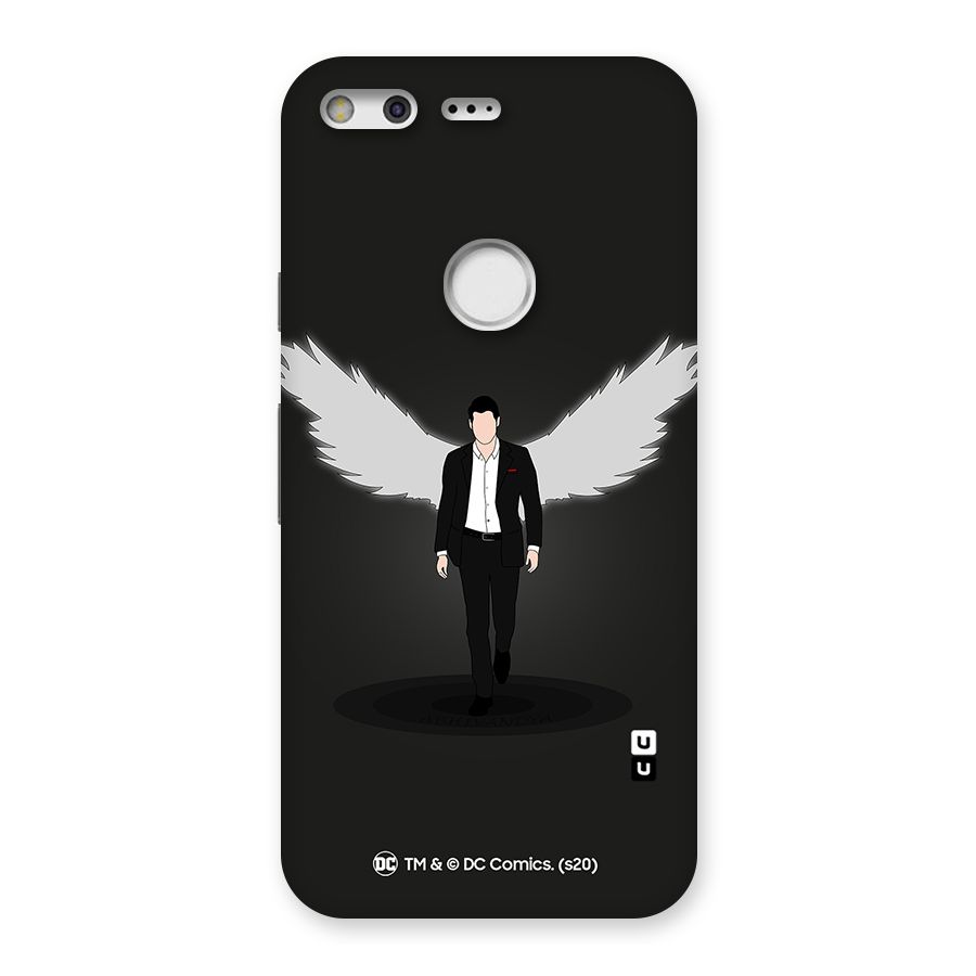 Lucifer Minimalistic Archangel Art Back Case for Google Pixel