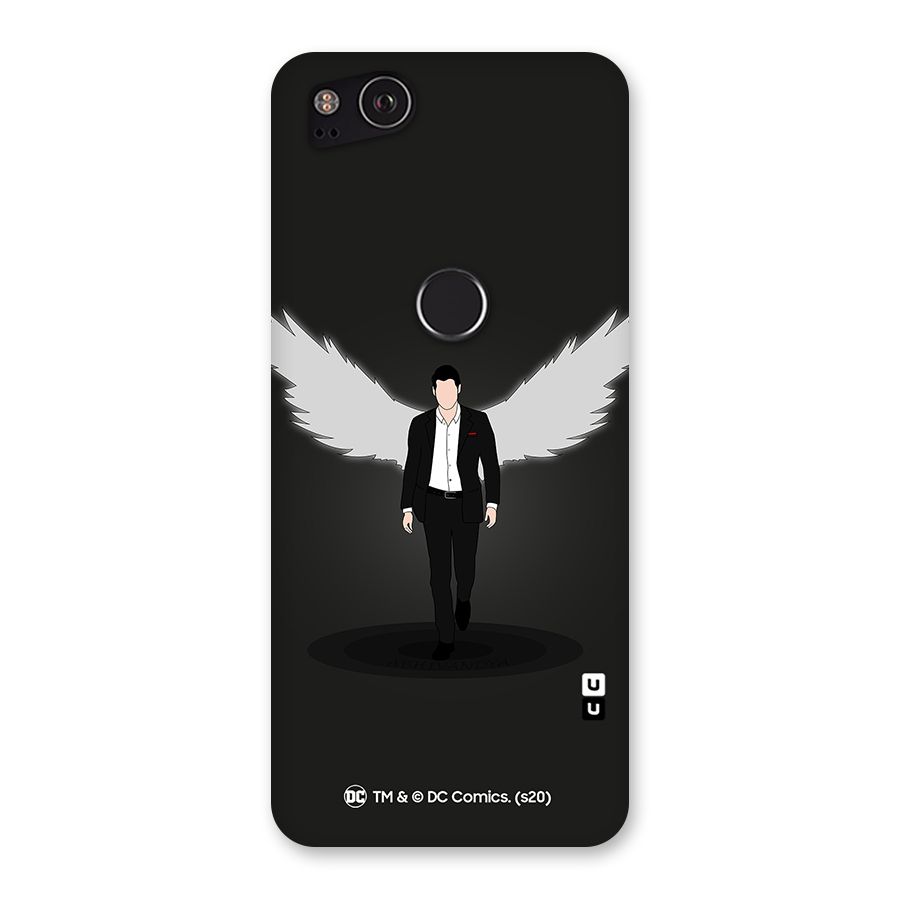 Lucifer Minimalistic Archangel Art Back Case for Google Pixel 2