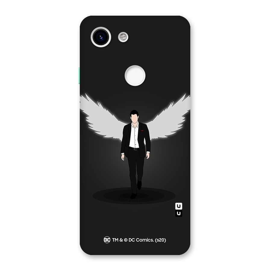 Lucifer Minimalistic Archangel Art Back Case for Google Pixel 3