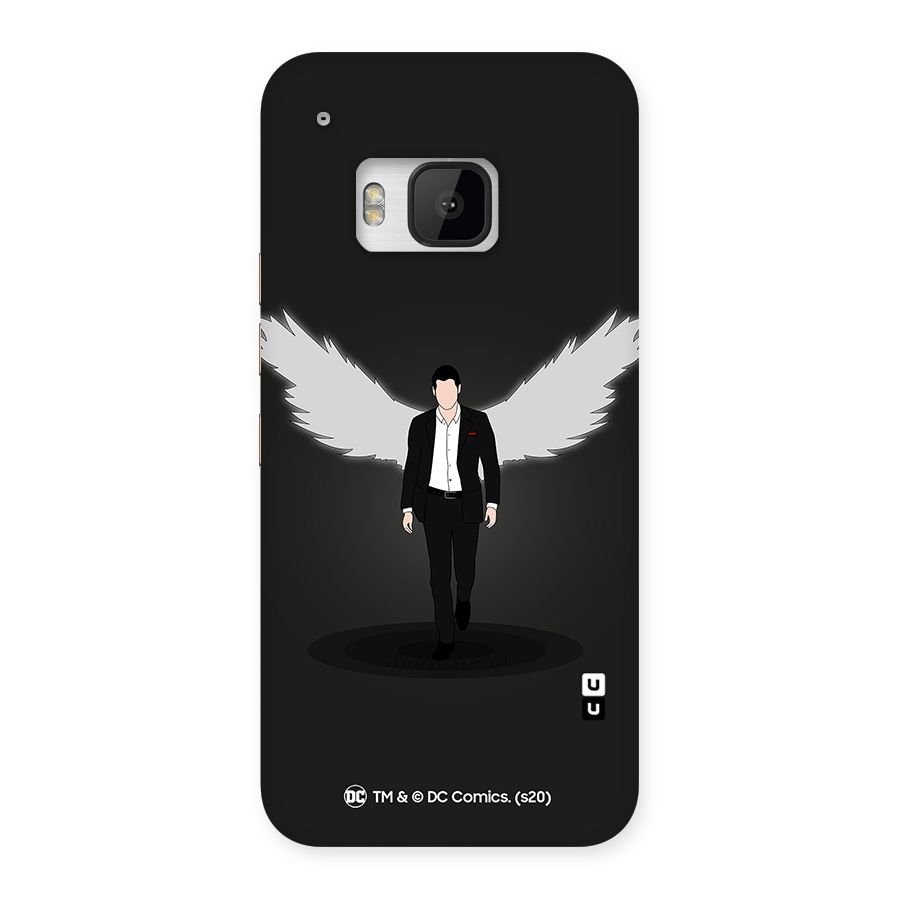 Lucifer Minimalistic Archangel Art Back Case for HTC One M9