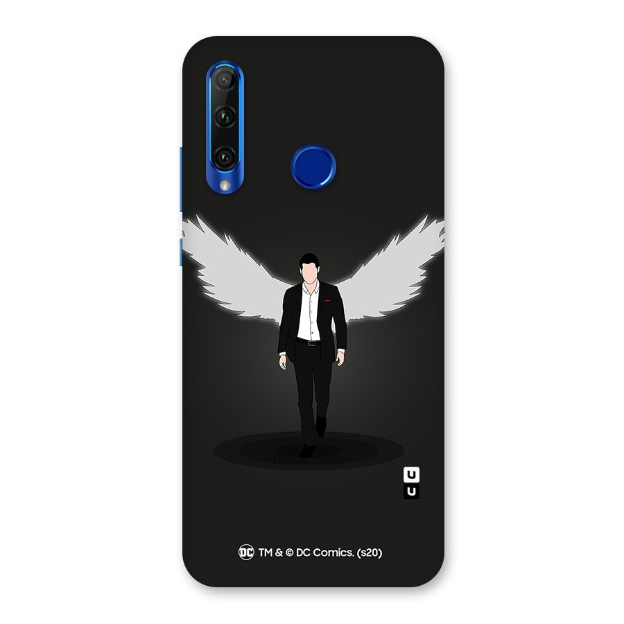 Lucifer Minimalistic Archangel Art Back Case for Honor 20i