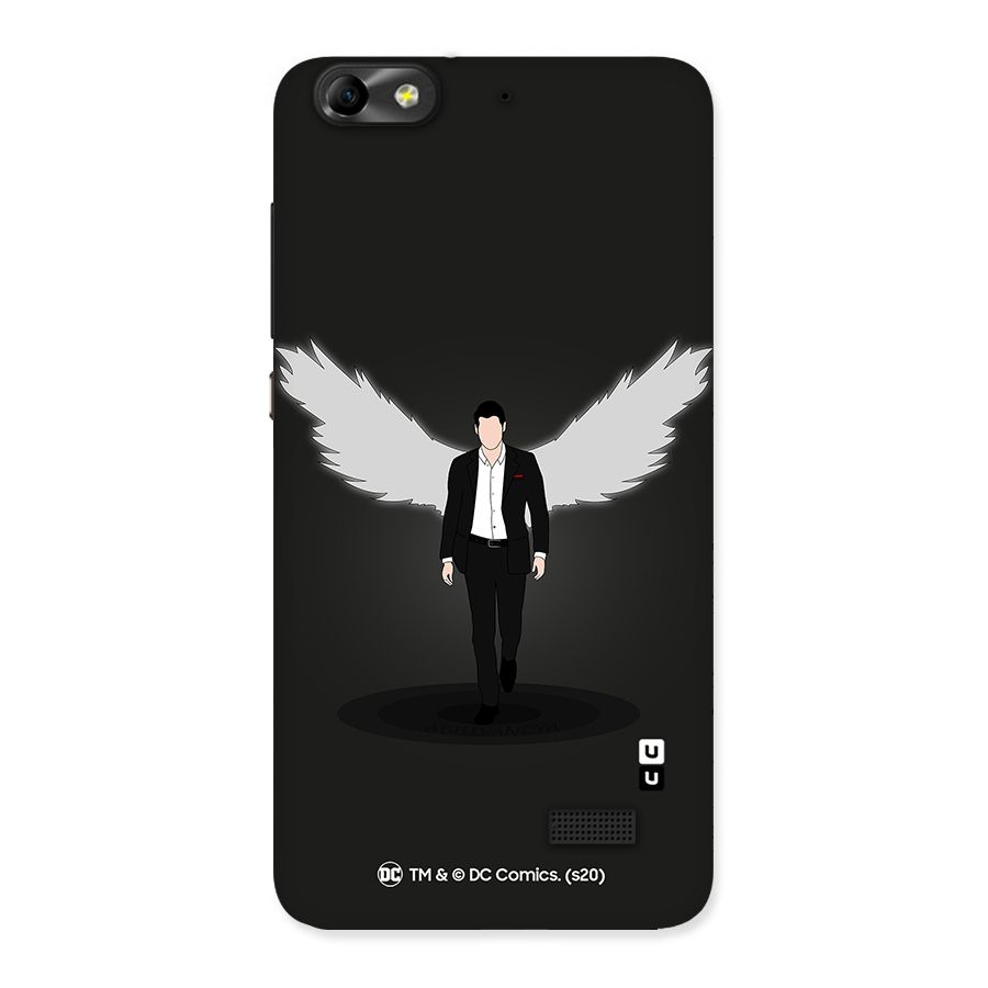 Lucifer Minimalistic Archangel Art Back Case for Honor 4C