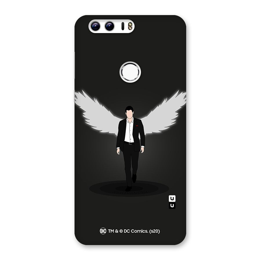 Lucifer Minimalistic Archangel Art Back Case for Honor 8