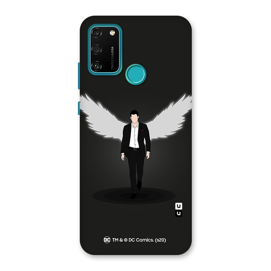 Lucifer Minimalistic Archangel Art Back Case for Honor 9A