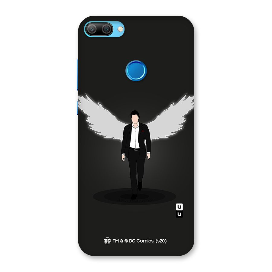 Lucifer Minimalistic Archangel Art Back Case for Honor 9N
