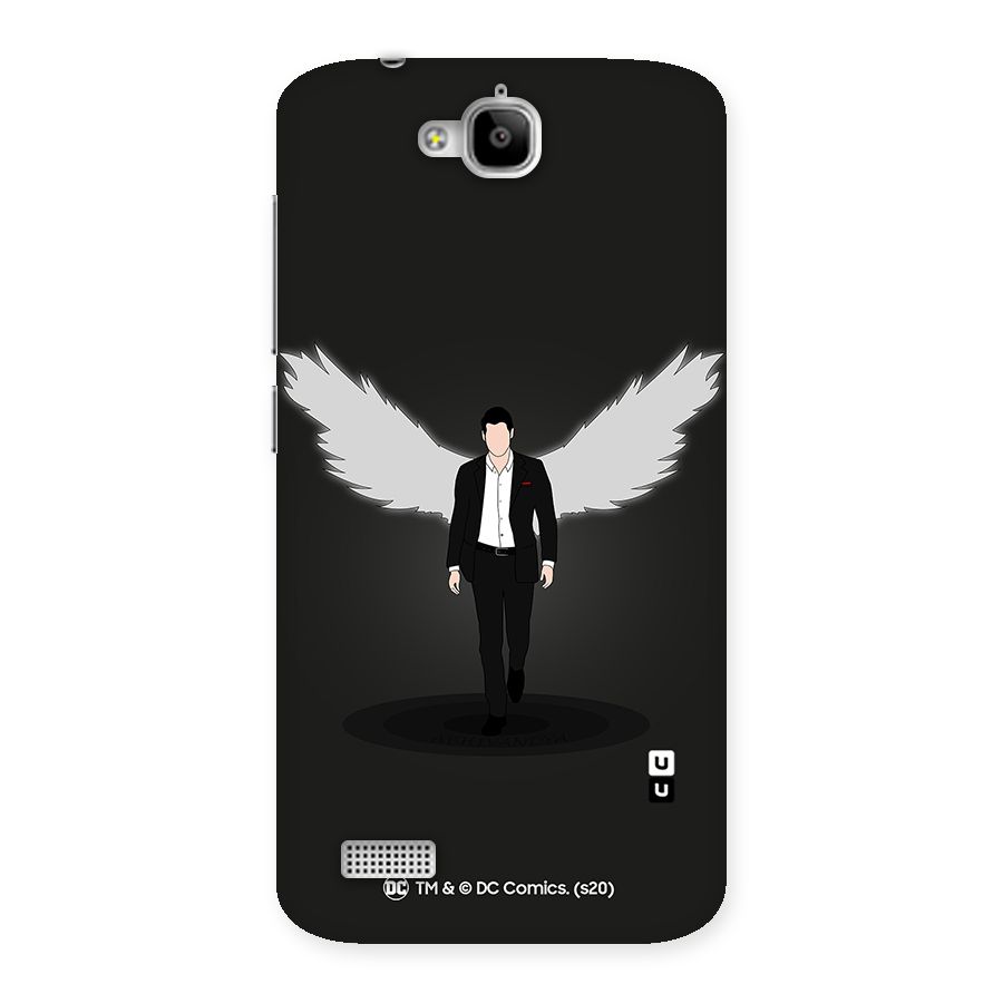 Lucifer Minimalistic Archangel Art Back Case for Honor Holly