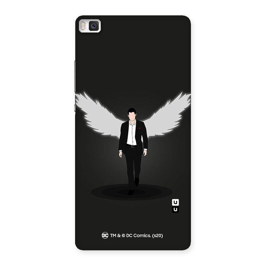 Lucifer Minimalistic Archangel Art Back Case for Huawei P8