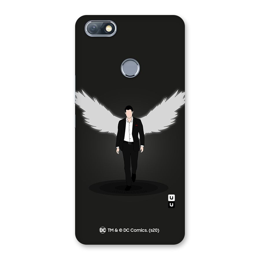 Lucifer Minimalistic Archangel Art Back Case for Infinix Note 5