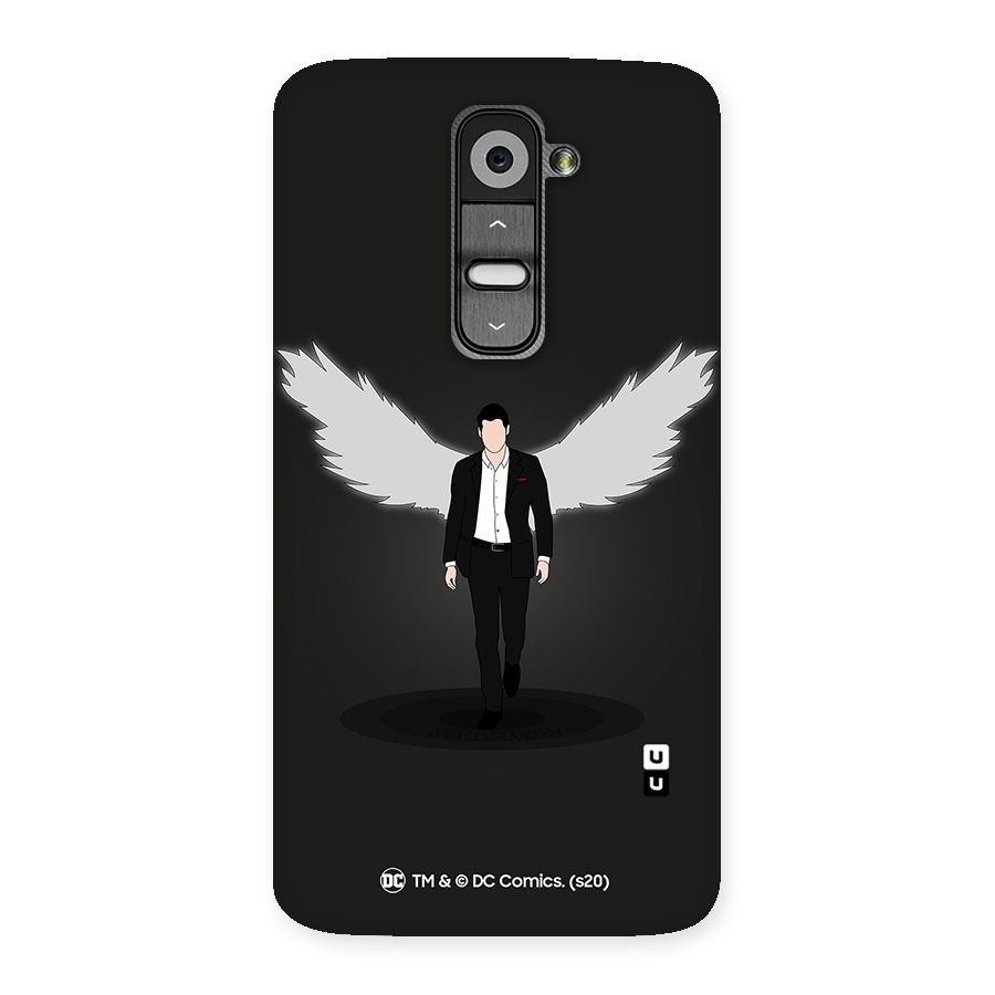 Lucifer Minimalistic Archangel Art Back Case for LG G2