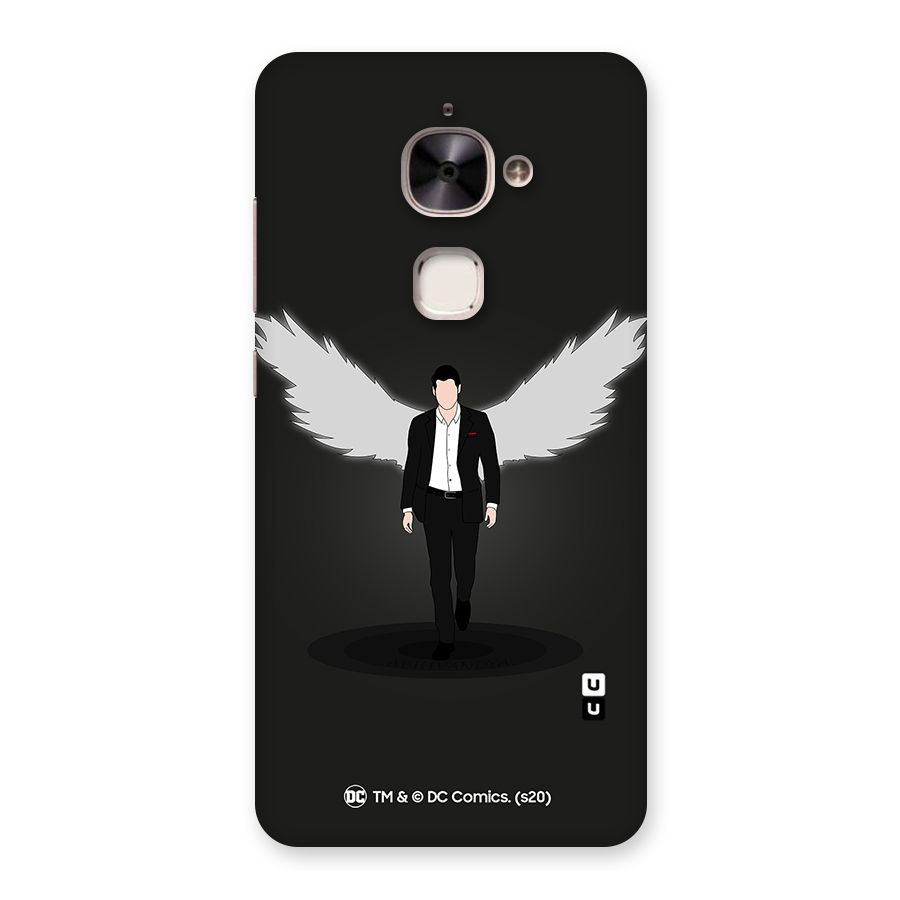 Lucifer Minimalistic Archangel Art Back Case for Le 2