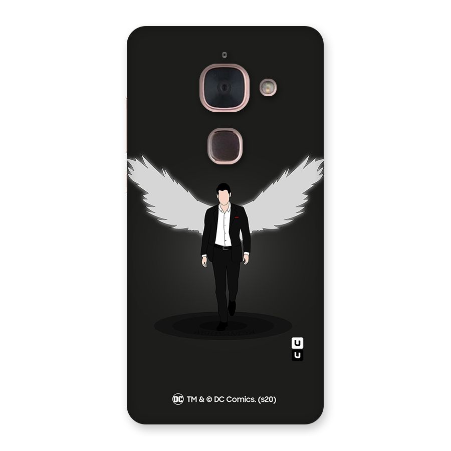 Lucifer Minimalistic Archangel Art Back Case for Le Max 2