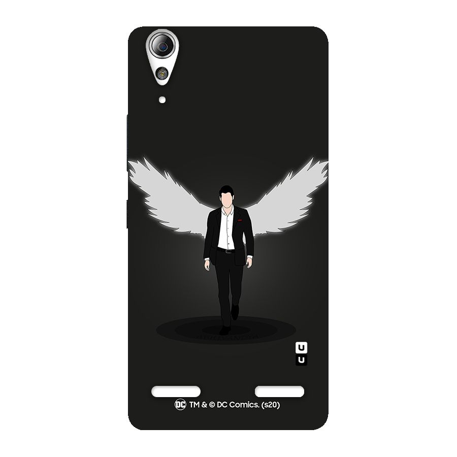 Lucifer Minimalistic Archangel Art Back Case for Lenovo A6000 Plus