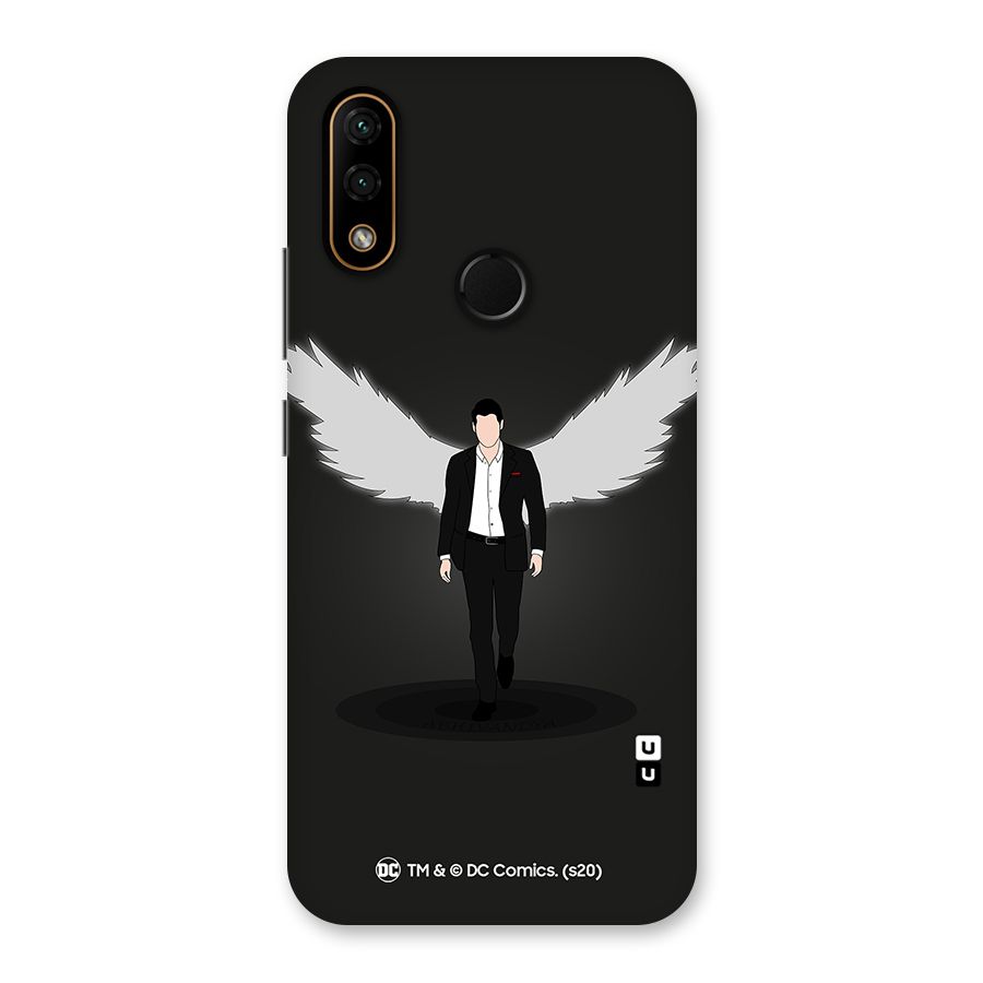Lucifer Minimalistic Archangel Art Back Case for Lenovo A6 Note