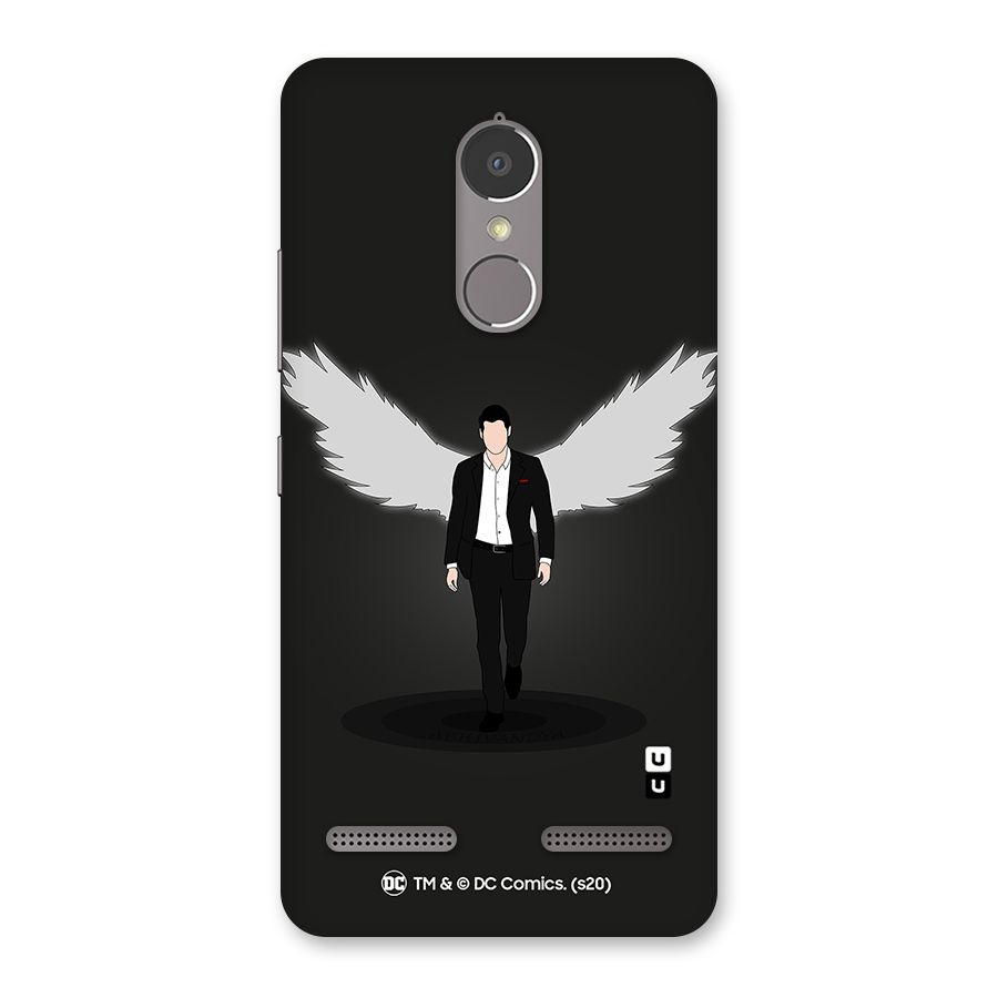 Lucifer Minimalistic Archangel Art Back Case for Lenovo K6