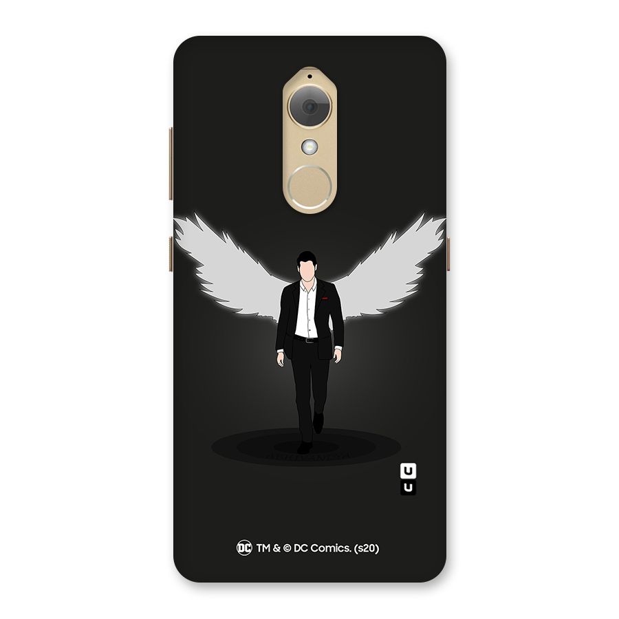 Lucifer Minimalistic Archangel Art Back Case for Lenovo K8