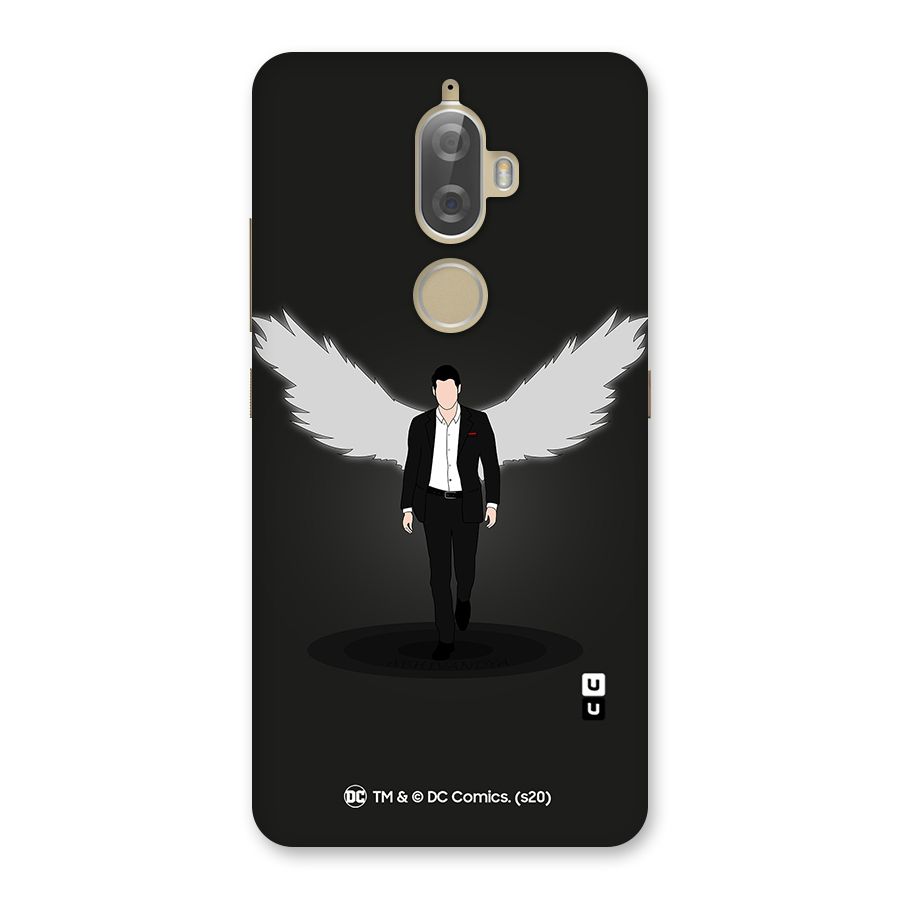 Lucifer Minimalistic Archangel Art Back Case for Lenovo K8 Plus
