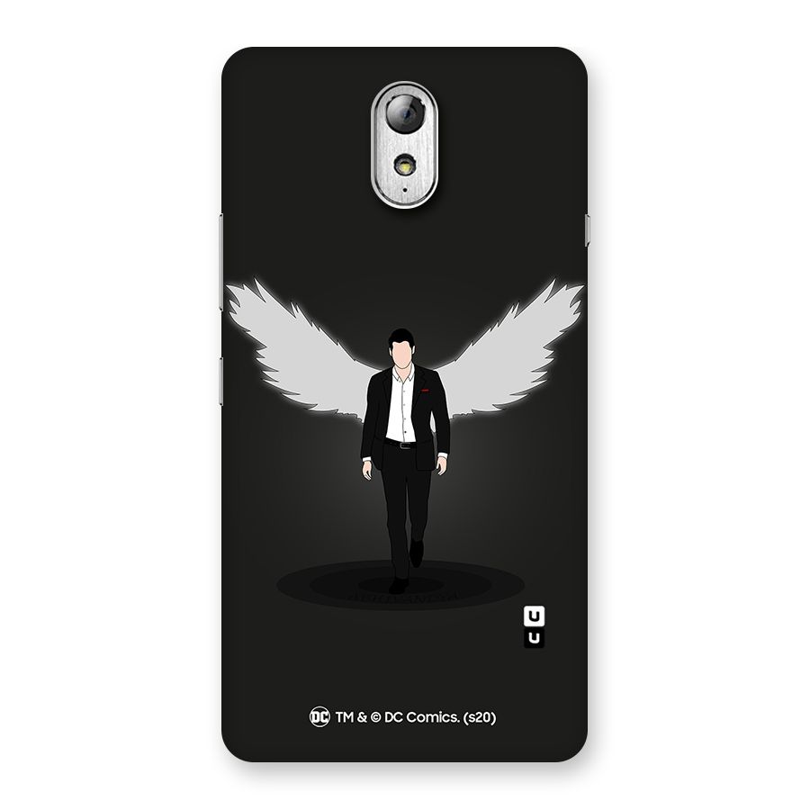 Lucifer Minimalistic Archangel Art Back Case for Lenovo Vibe P1M