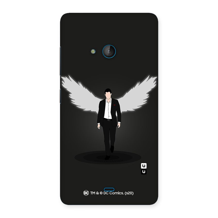 Lucifer Minimalistic Archangel Art Back Case for Lumia 540