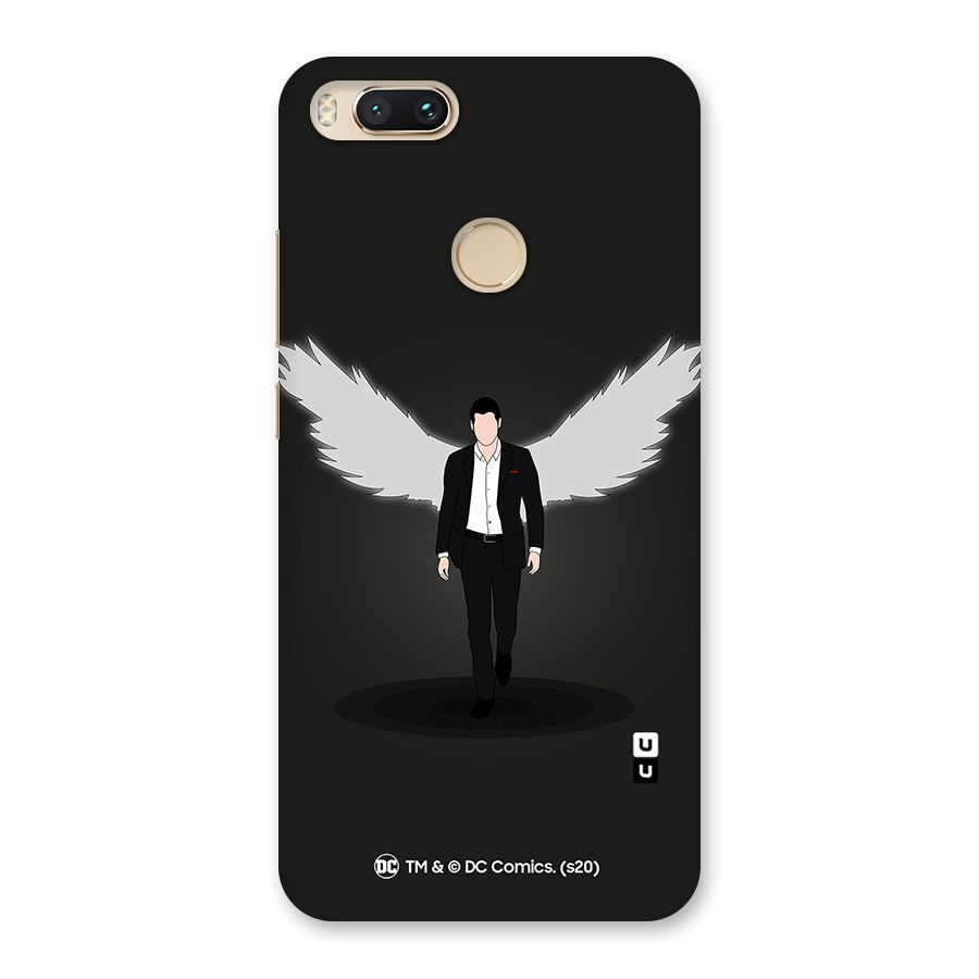 Lucifer Minimalistic Archangel Art Back Case for Mi A1