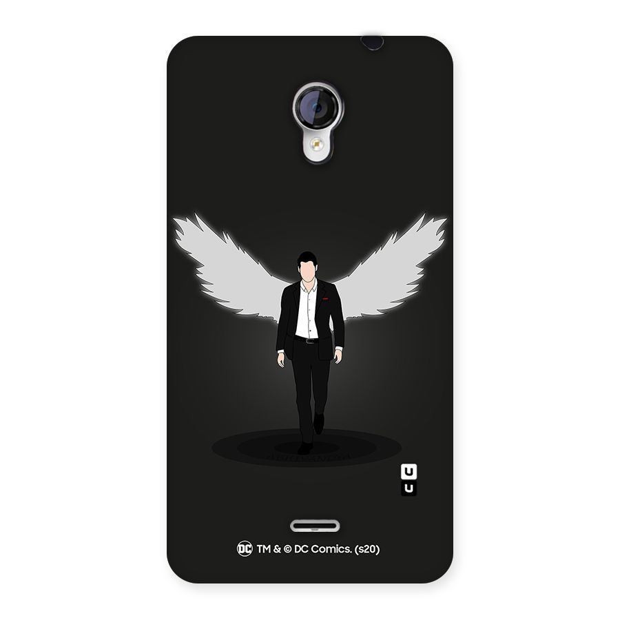 Lucifer Minimalistic Archangel Art Back Case for Micromax Unite 2 A106
