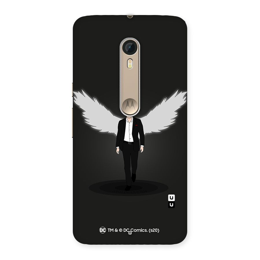 Lucifer Minimalistic Archangel Art Back Case for Motorola Moto X Style