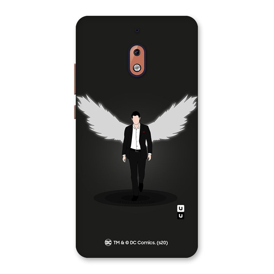 Lucifer Minimalistic Archangel Art Back Case for Nokia 2.1