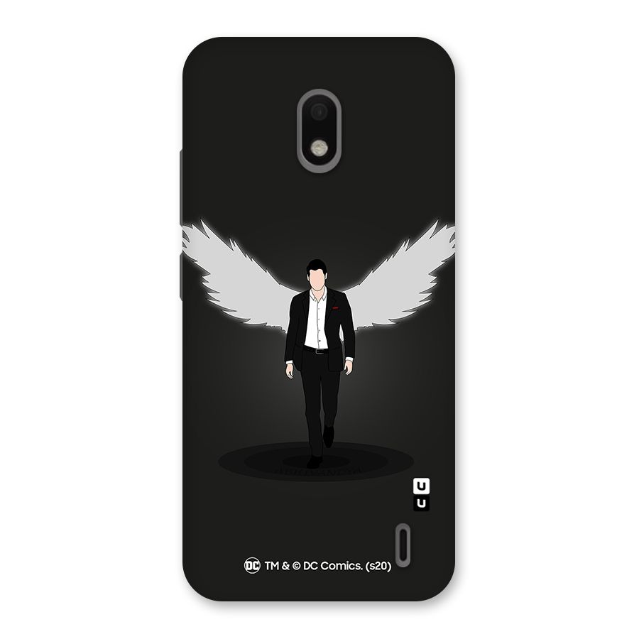 Lucifer Minimalistic Archangel Art Back Case for Nokia 2.2
