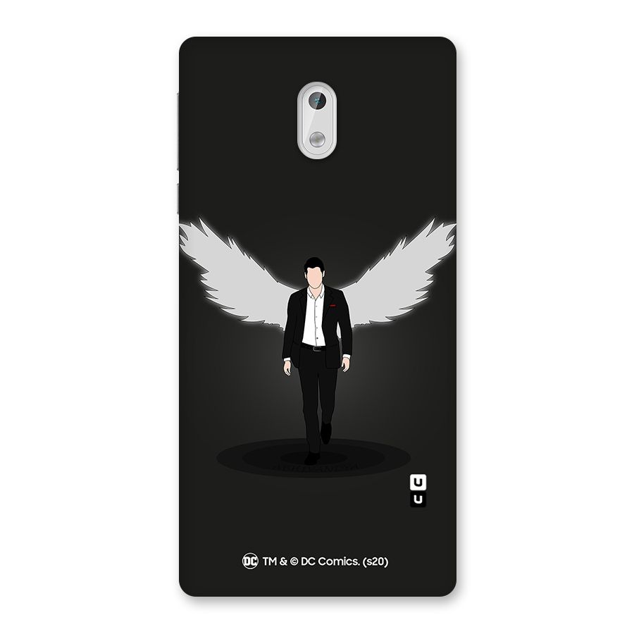 Lucifer Minimalistic Archangel Art Back Case for Nokia 3