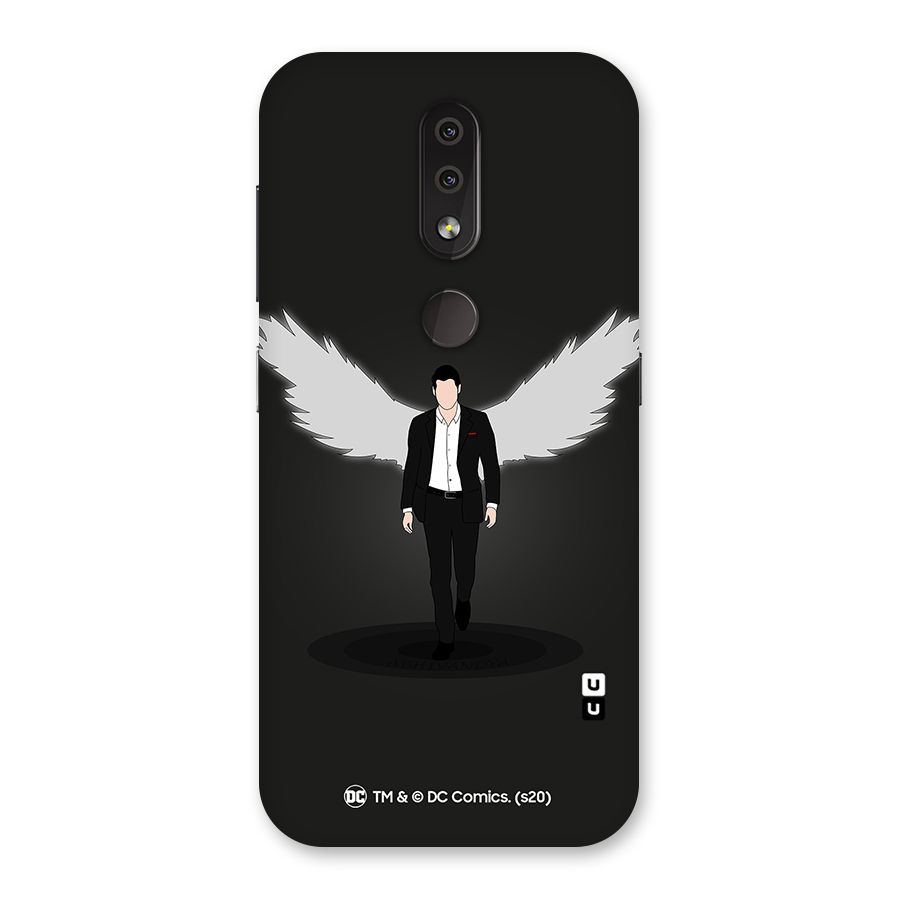 Lucifer Minimalistic Archangel Art Back Case for Nokia 4.2