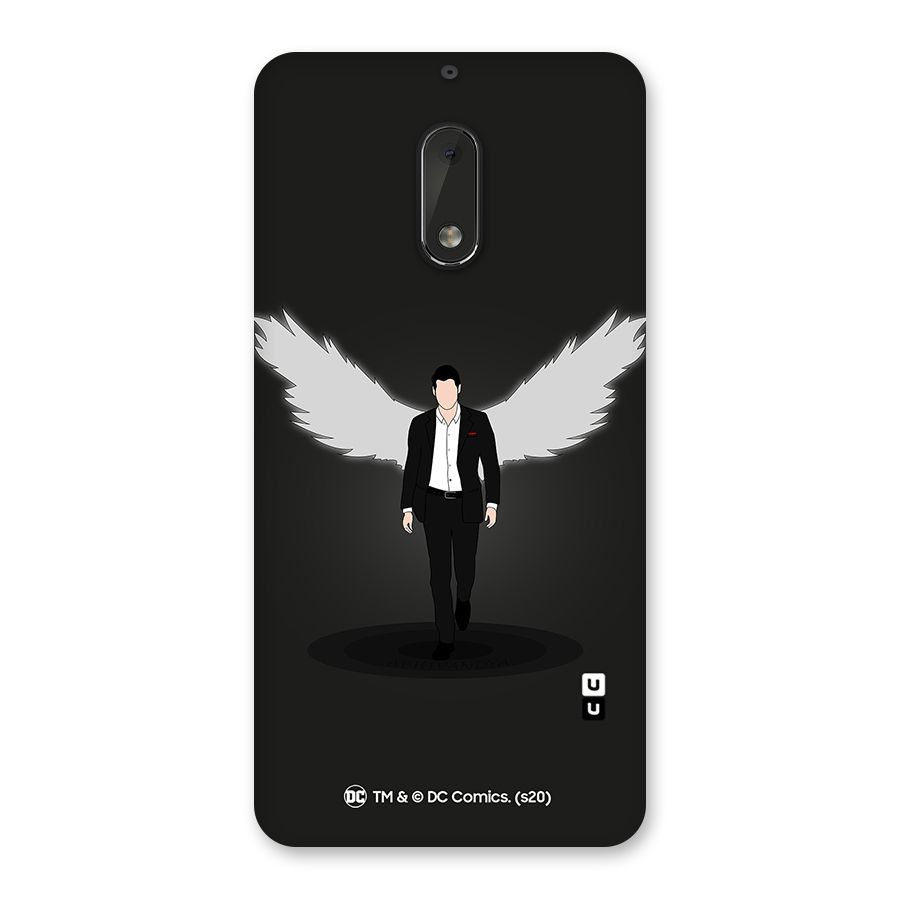 Lucifer Minimalistic Archangel Art Back Case for Nokia 6