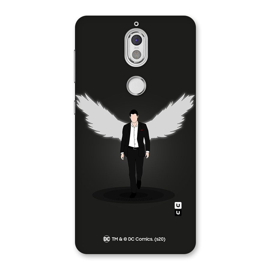 Lucifer Minimalistic Archangel Art Back Case for Nokia 7