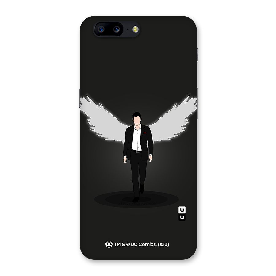 Lucifer Minimalistic Archangel Art Back Case for OnePlus 5