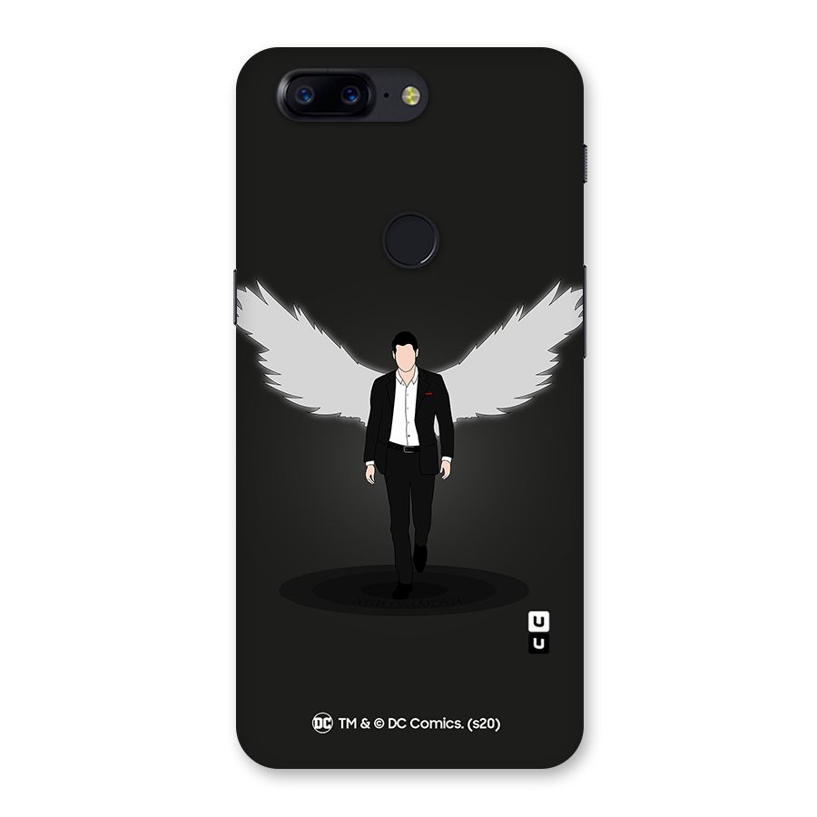 Lucifer Minimalistic Archangel Art Back Case for OnePlus 5T
