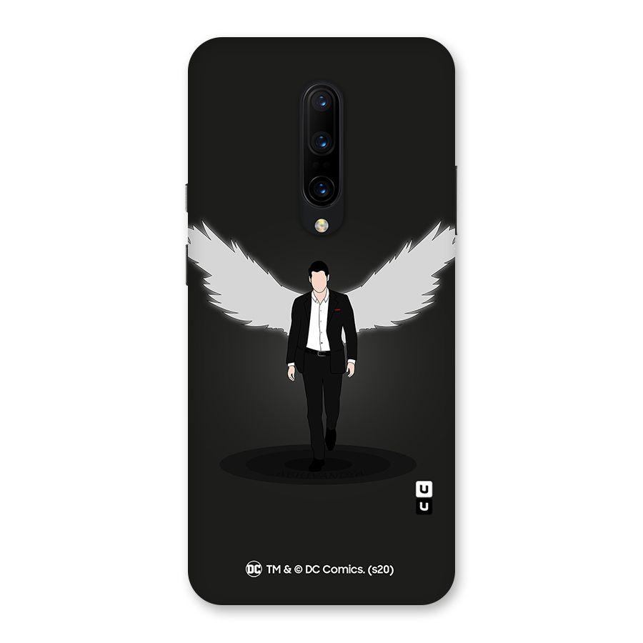 Lucifer Minimalistic Archangel Art Back Case for OnePlus 7 Pro