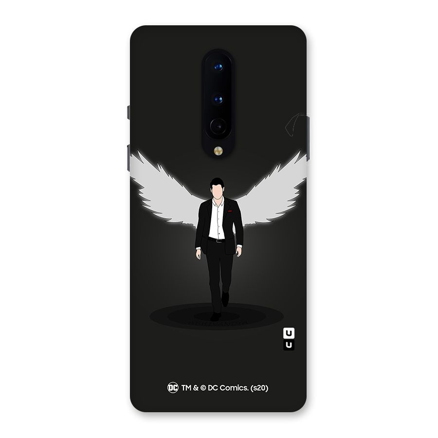 Lucifer Minimalistic Archangel Art Back Case for OnePlus 8