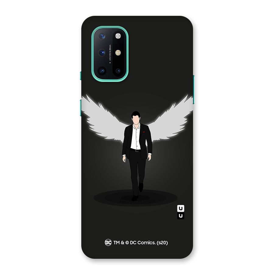 Lucifer Minimalistic Archangel Art Back Case for OnePlus 8T
