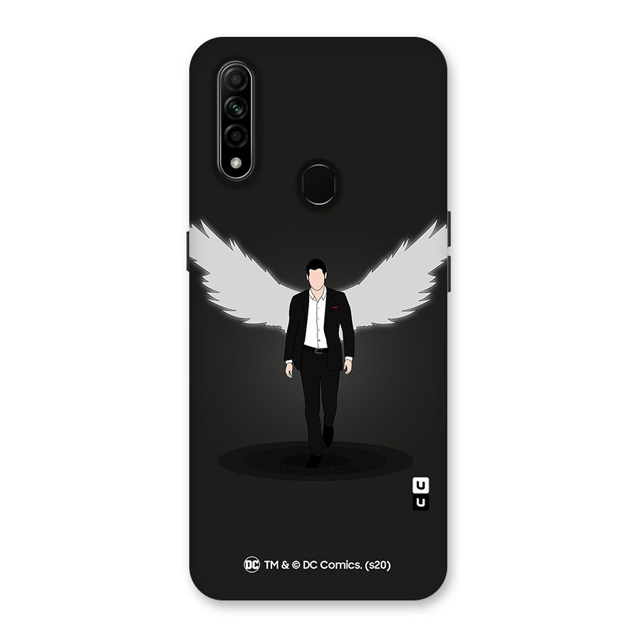 Lucifer Minimalistic Archangel Art Back Case for Oppo A31