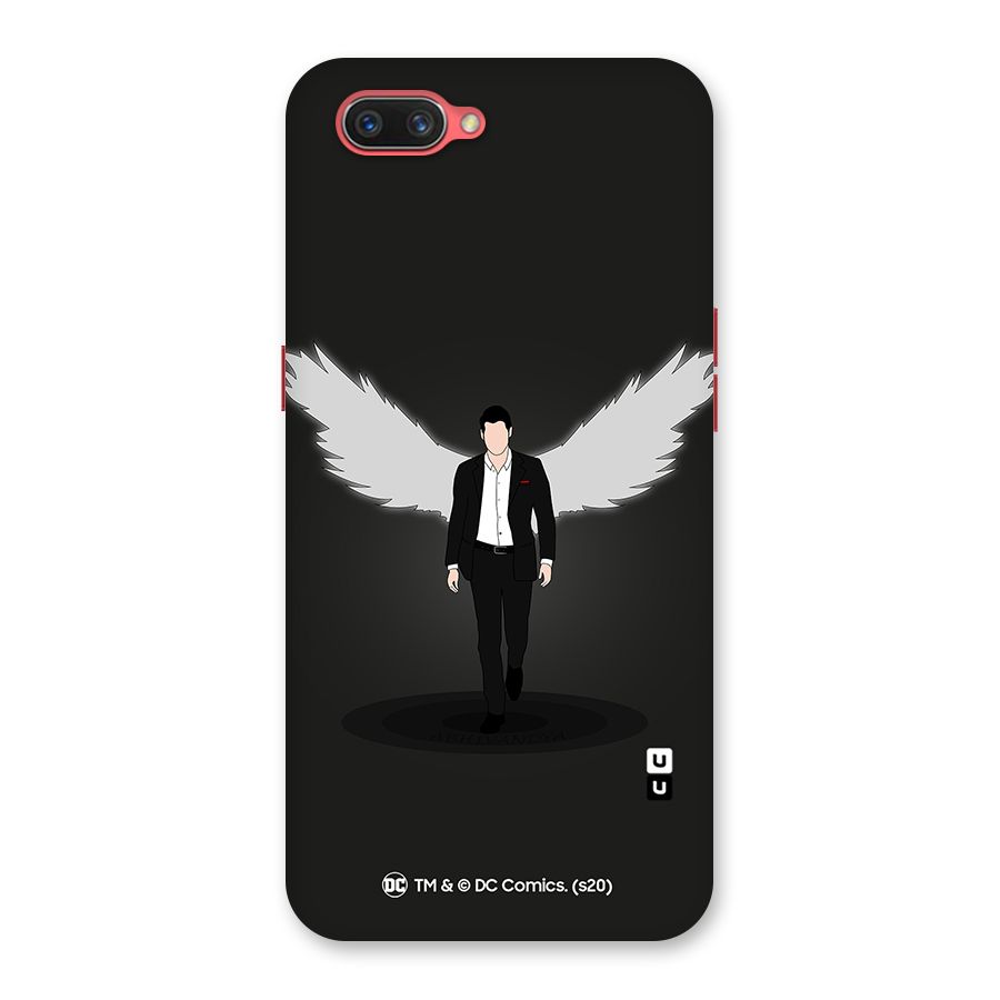 Lucifer Minimalistic Archangel Art Back Case for Oppo A3s