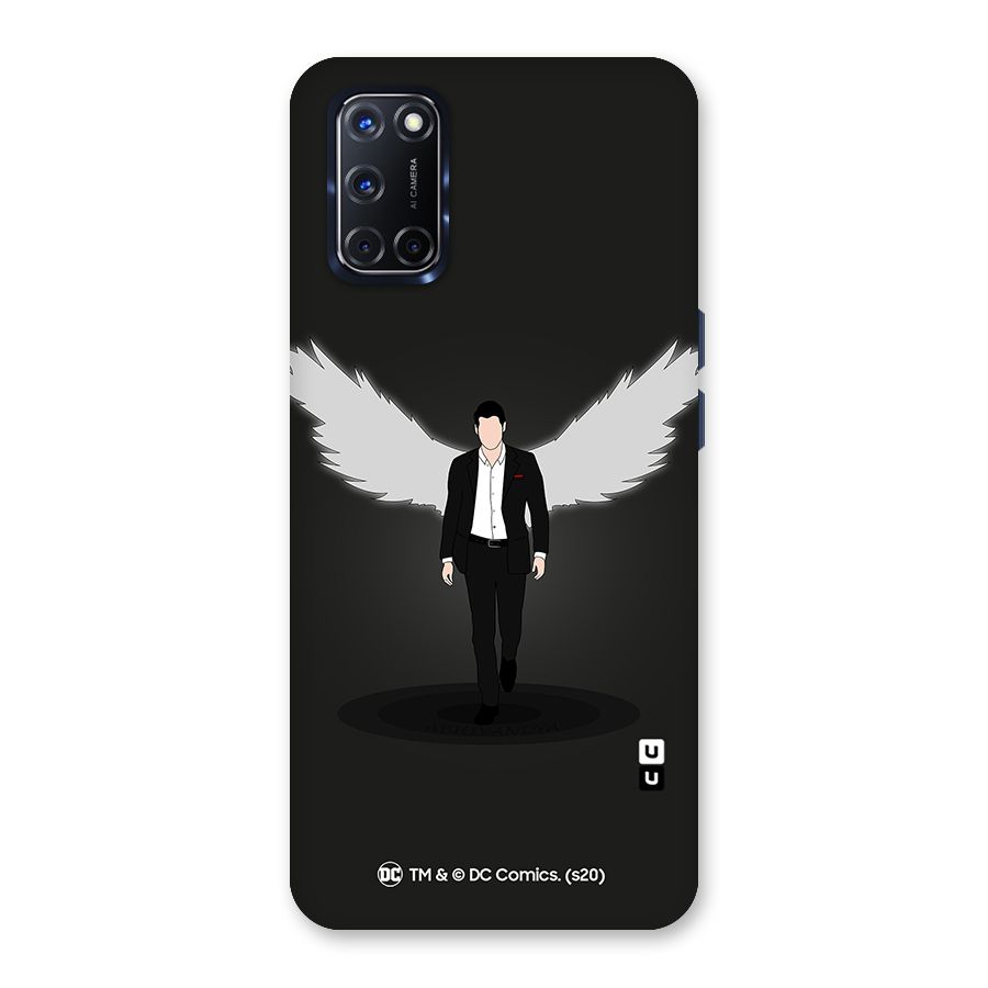 Lucifer Minimalistic Archangel Art Back Case for Oppo A52