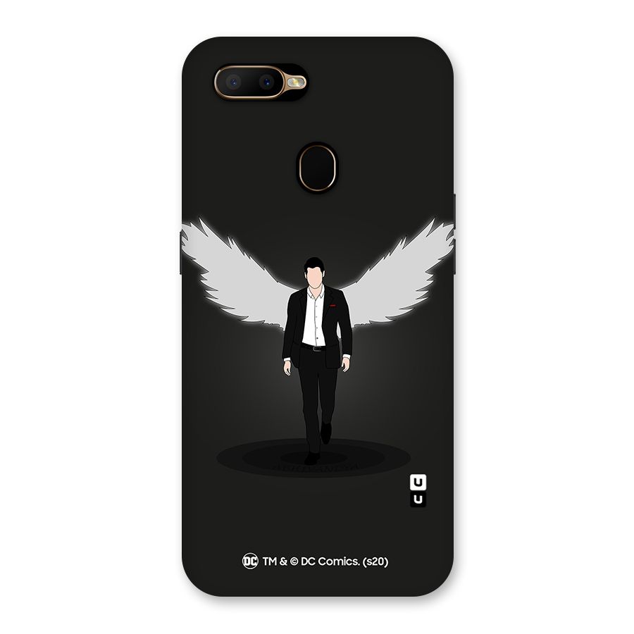 Lucifer Minimalistic Archangel Art Back Case for Oppo A5s
