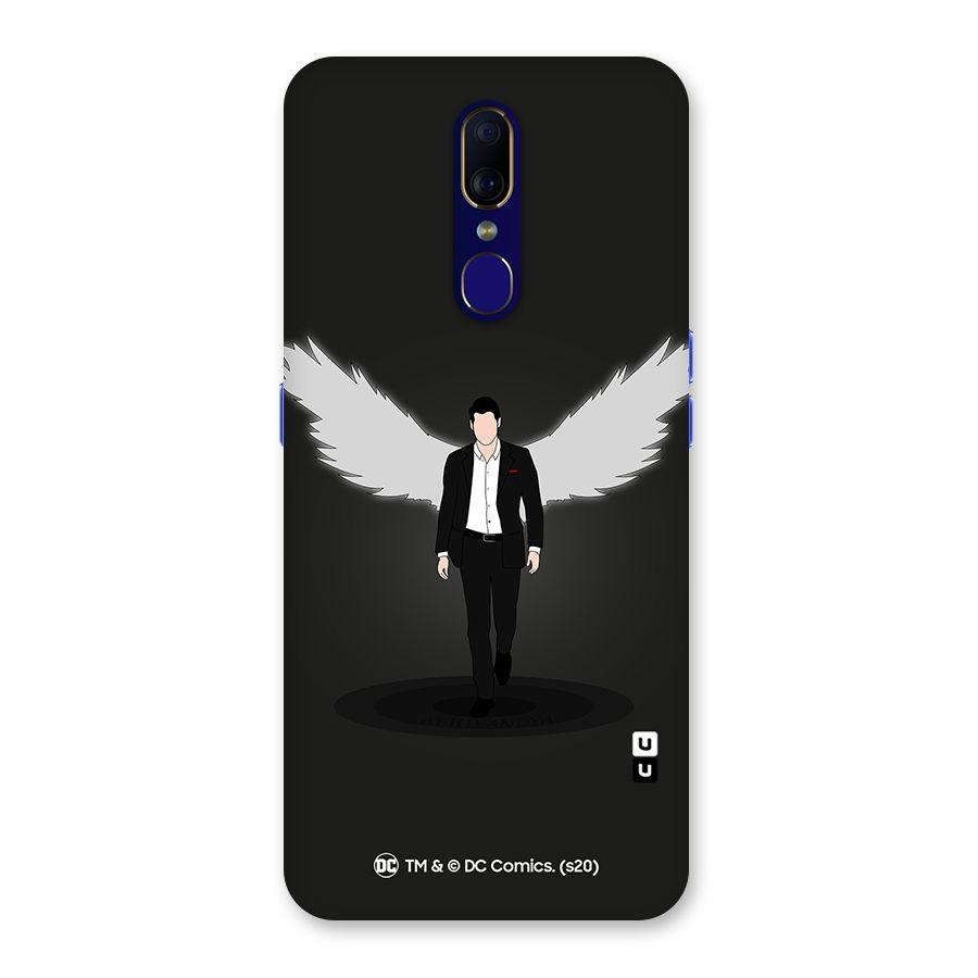 Lucifer Minimalistic Archangel Art Back Case for Oppo F11